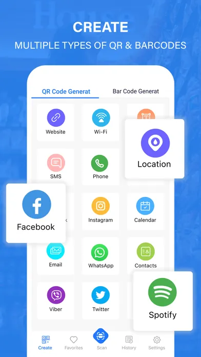 QR Code Reader & QR Scanner Screenshots