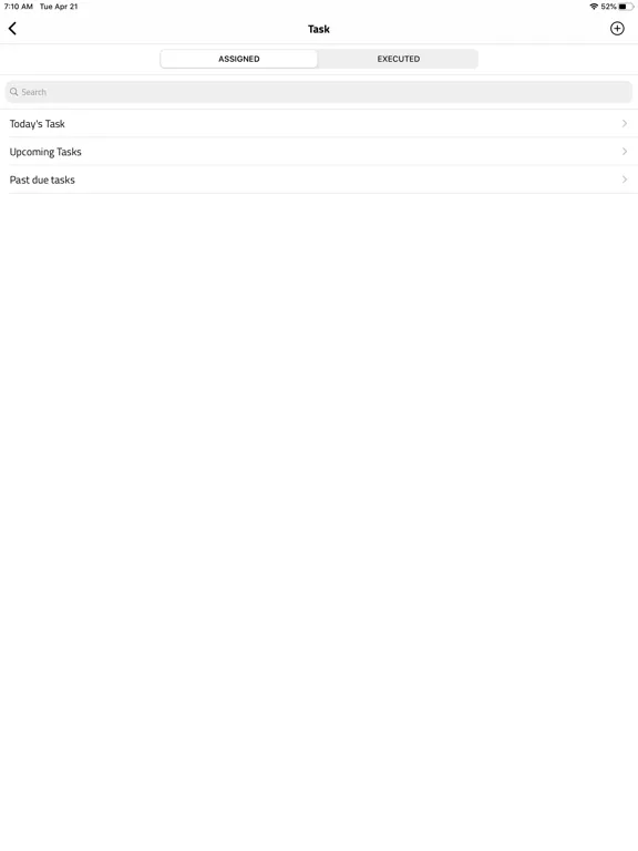 Ảnh chụp màn hình của QualiCost Reports iPad 