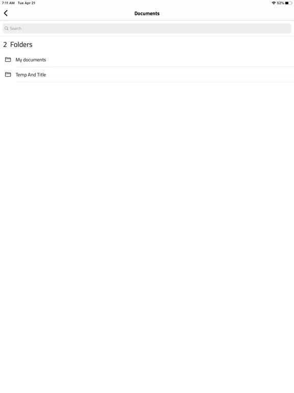 Ảnh chụp màn hình của QualiCost Reports iPad 