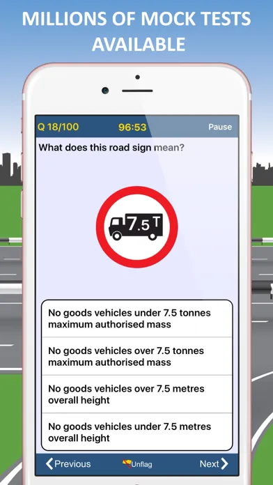 Captures d'écran de HGV & LGV Theory Test Kit 2024