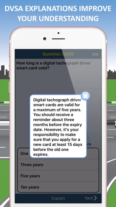 Captures d'écran de HGV & LGV Theory Test Kit 2024