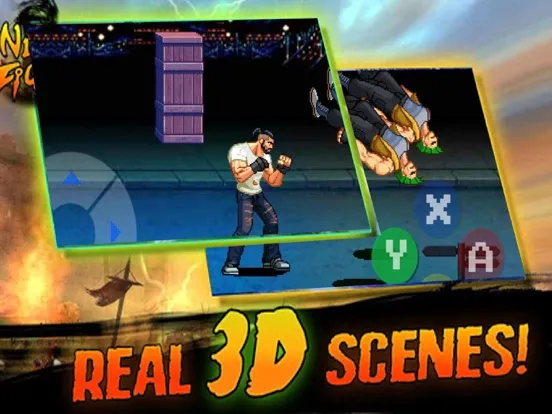 Zrzuty ekranu Fighter On Street - Childhood Game iPad 