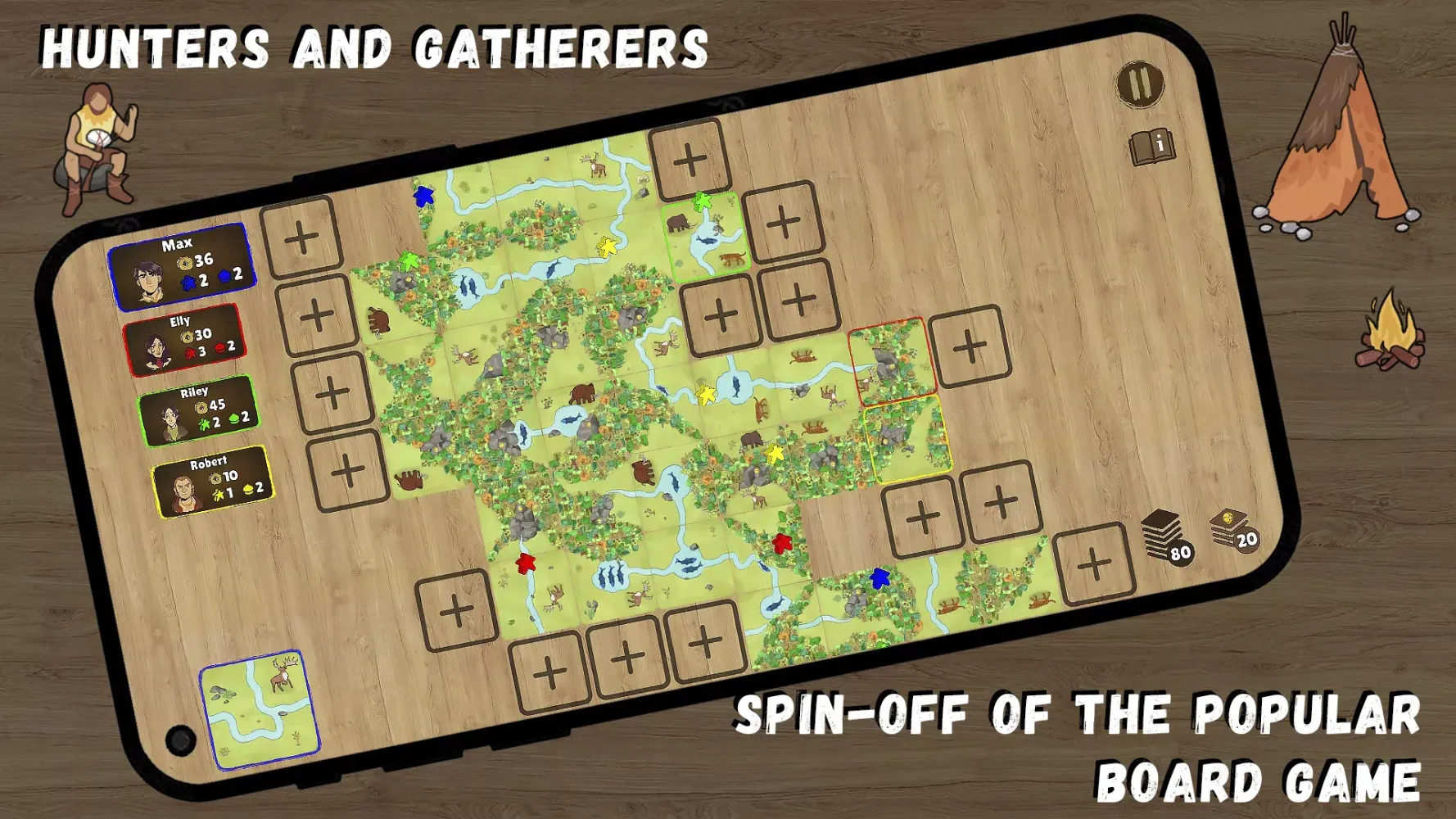Hunters and gatherers स्क्रीनशॉट