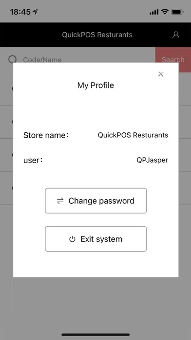 Captures d'écran de QuickPOS for Manager