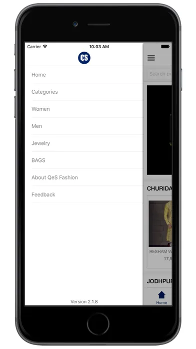 Zrzuty ekranu QeS Fashion