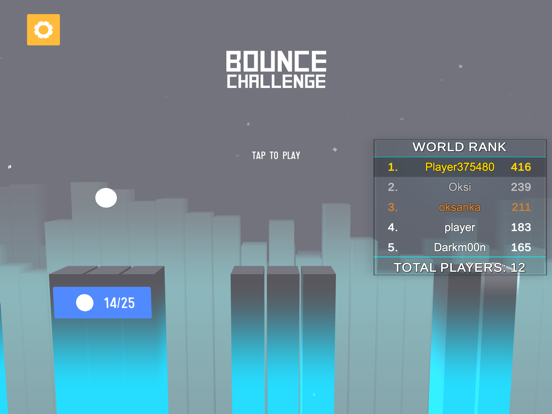 Bounce Challenge X iPad  Screenshots