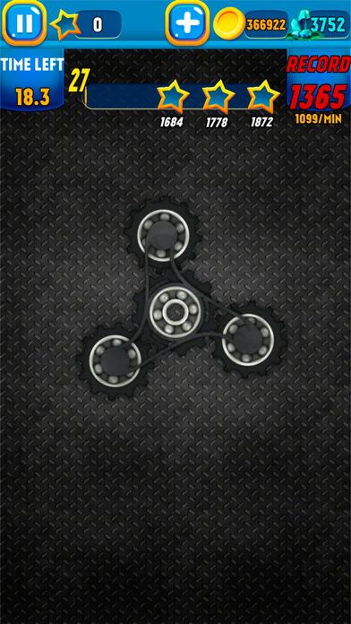 Captures d'écran de Fidget Spinner Collections