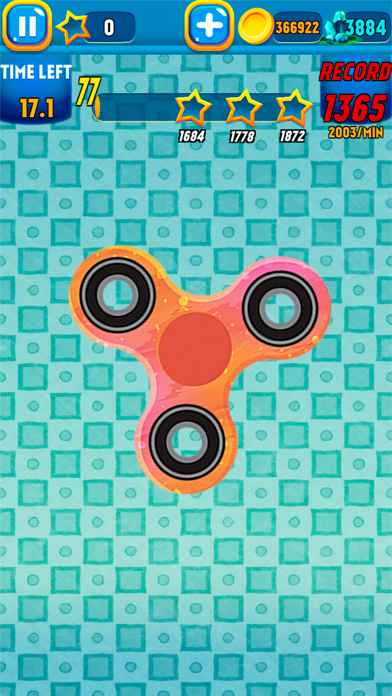 Captures d'écran de Fidget Spinner Collections