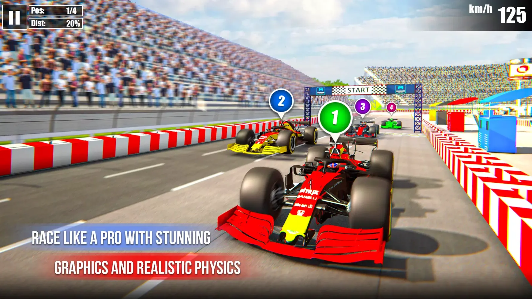 Formula 1 Racing: Car Games سکرین شاٹس
