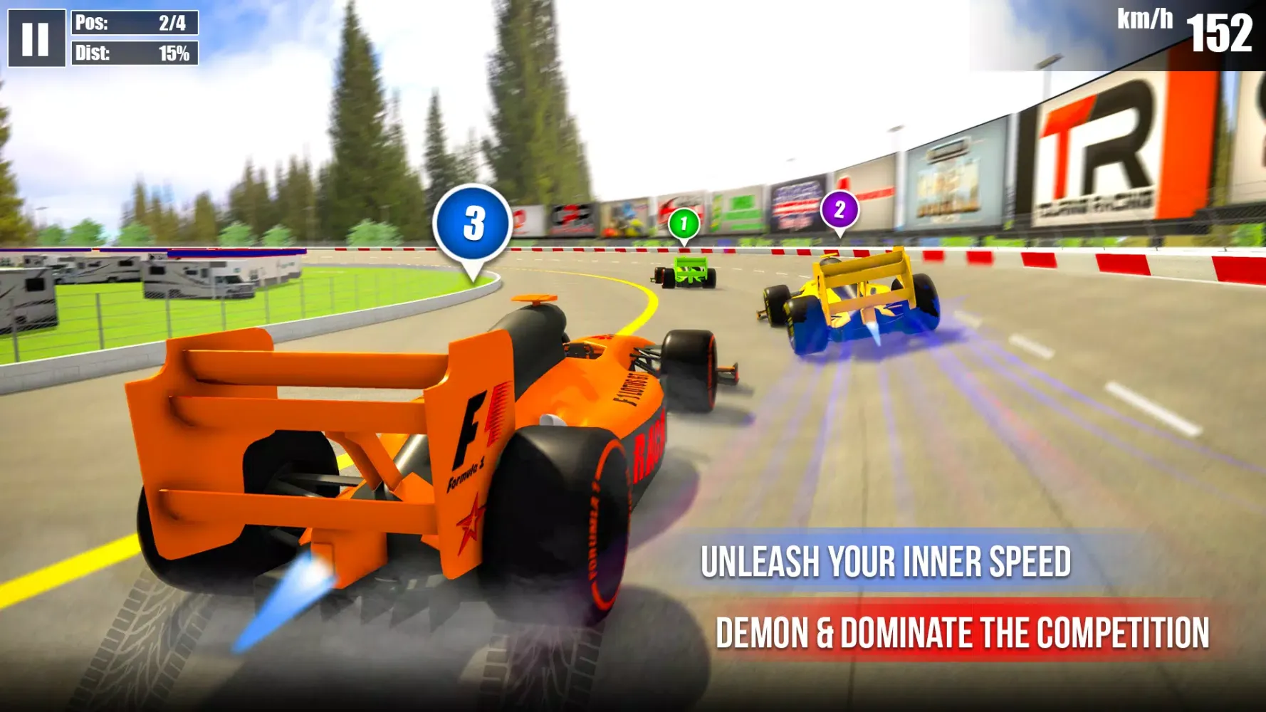 Formula 1 Racing: Car Games سکرین شاٹس