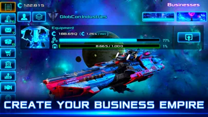 ภาพหน้าจอของ Idle Space Business Tycoon