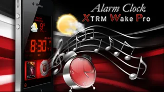 Alarm Clock Xtrm Wake & Rise Pro HD Free - Weather + Music Player Screenshots