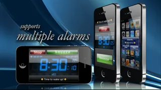 Alarm Clock Xtrm Wake & Rise Pro HD Free - Weather + Music Player Screenshots