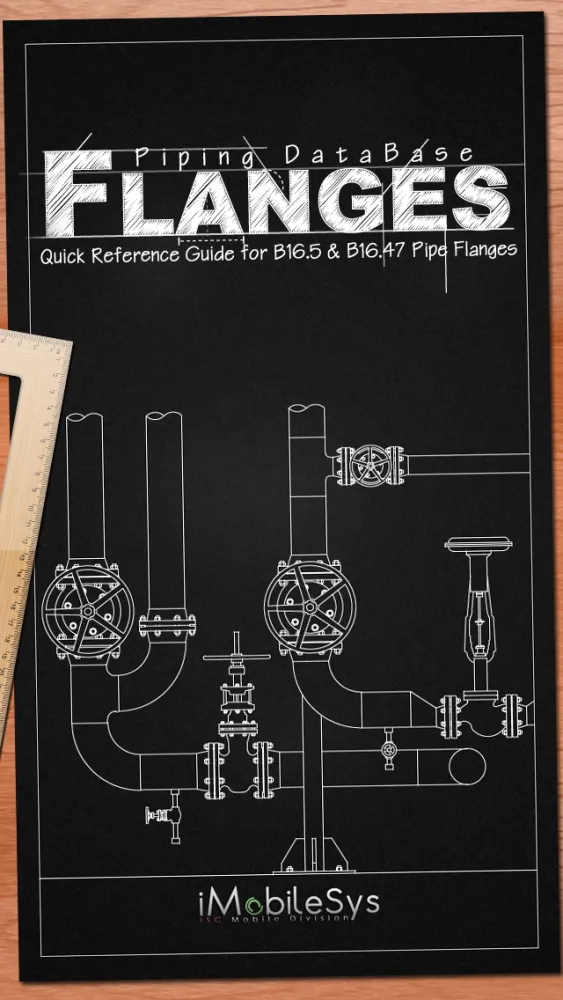 Ảnh chụp màn hình của Piping DataBase - Flanges