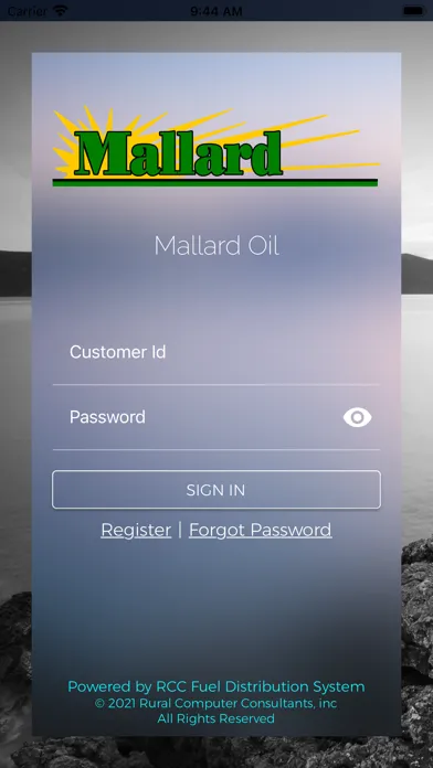 Zrzuty ekranu Mallard Oil Company