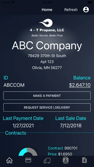 4-T Propane, LLC Screenshots