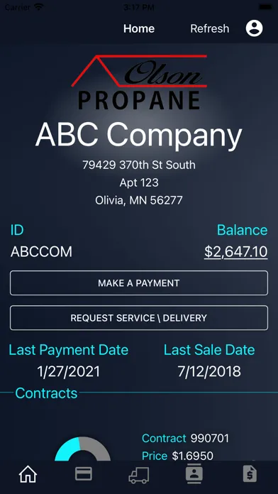 Olson Propane Ekran Görüntüleri