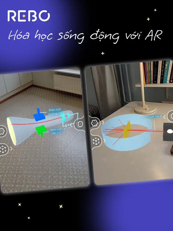 Ảnh chụp màn hình của Rebo Hóa học 3D & AR iPad 