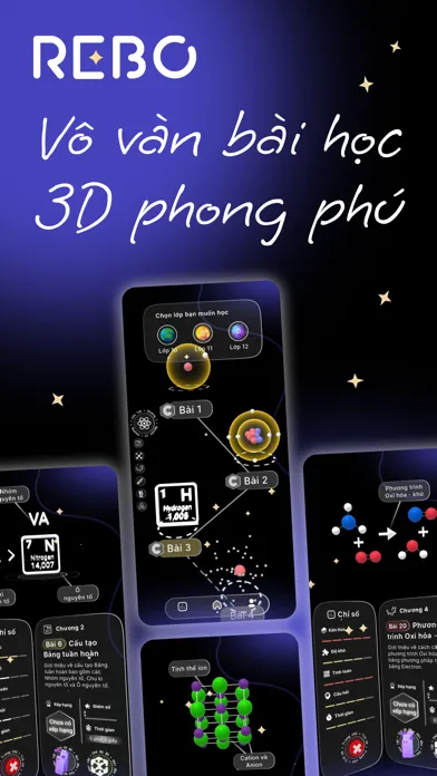 Ảnh chụp màn hình của Rebo Hóa học 3D & AR