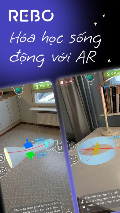 Ảnh chụp màn hình của Rebo Hóa học 3D & AR