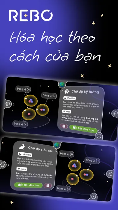 Ảnh chụp màn hình của Rebo Hóa học 3D & AR