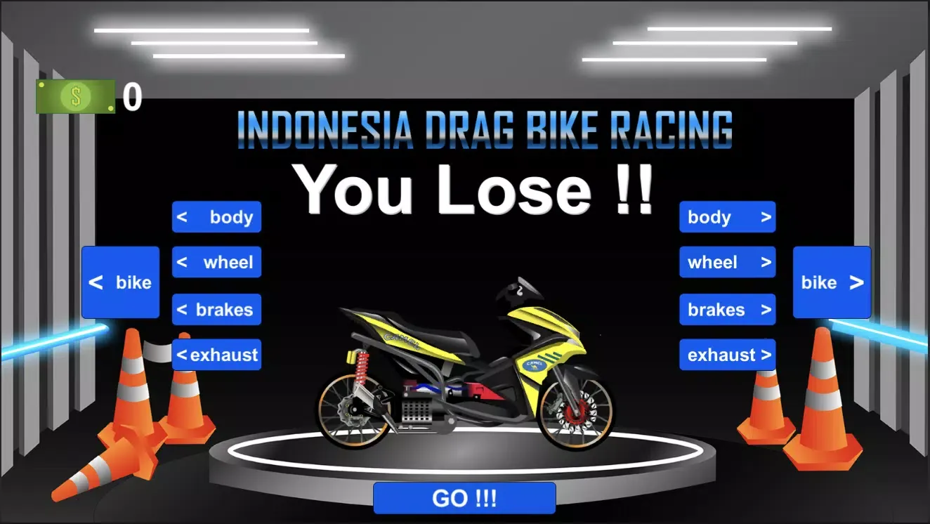 Indonesia Drag Bike Racing Screenshots