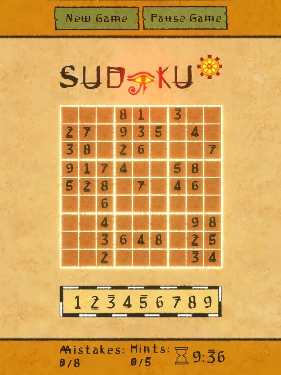 تصاویر Scarab Sudoku iPad 