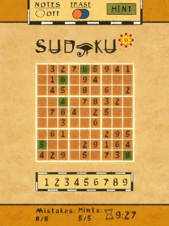 تصاویر Scarab Sudoku iPad 