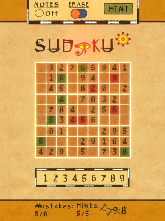 تصاویر Scarab Sudoku iPad 
