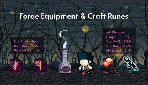 Pixel World Adventure IDLE RPG应用截图
