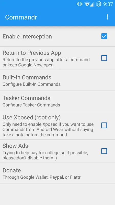 صور Commandr for Google Now