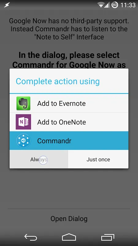 صور Commandr for Google Now