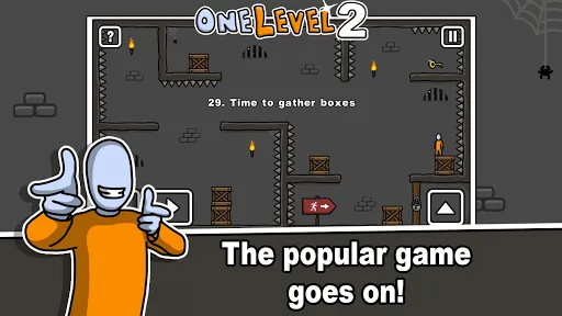 Capturas de tela do One Level 2 Stickman Jailbreak