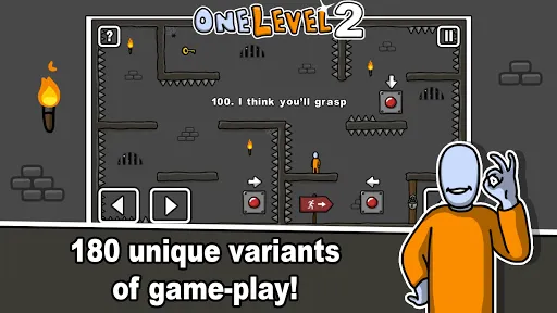Capturas de tela do One Level 2 Stickman Jailbreak