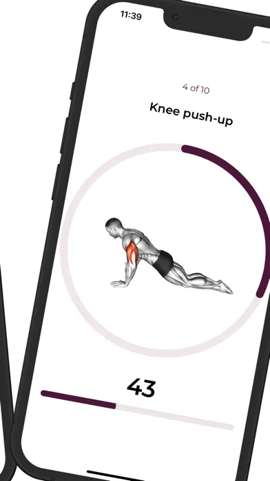 11 minutes fitness workout 스크린샷
