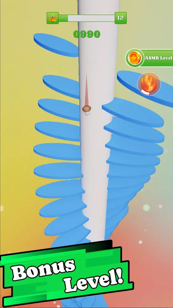 Zrzuty ekranu Twist Tower : Helix Ball Jump