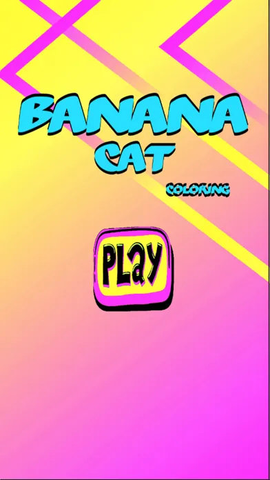 Zrzuty ekranu Coloring Banana Cat Artful