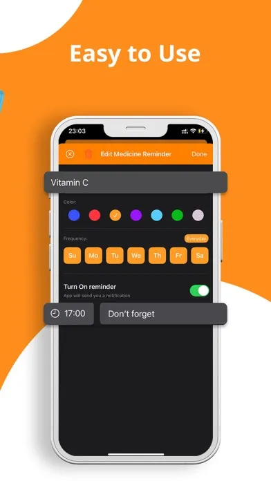 Pill Reminder and Meds Control سکرین شاٹس