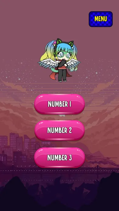 Glitch Gacha Neon Race Fans Screenshots