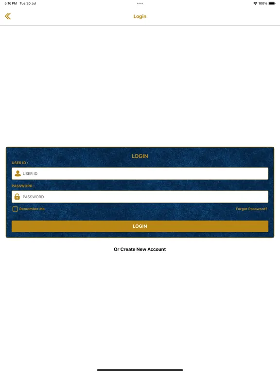Radhe Krishna Bullion iPad  स्क्रीनशॉट