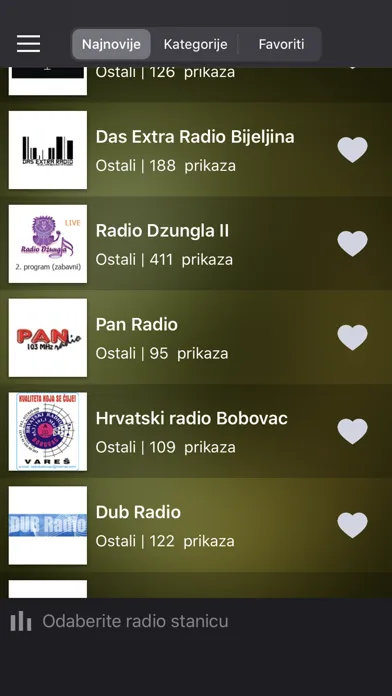 Radio Bosanski স্ক্রিনশট