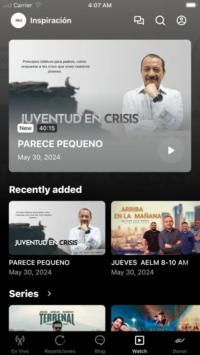 Tangkapan skrin Radio Inspiracion AM