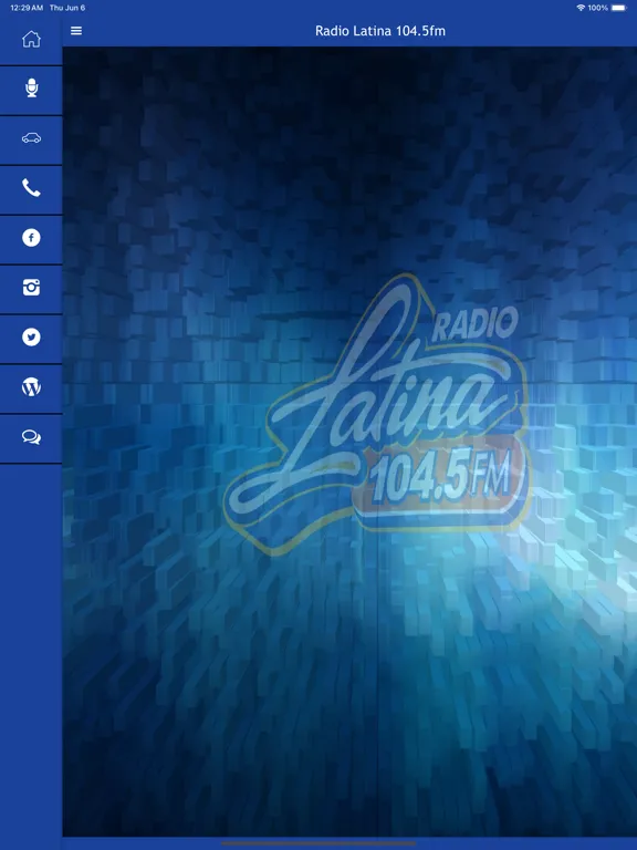 Radio Latina 104.5fm iPad  سکرین شاٹس