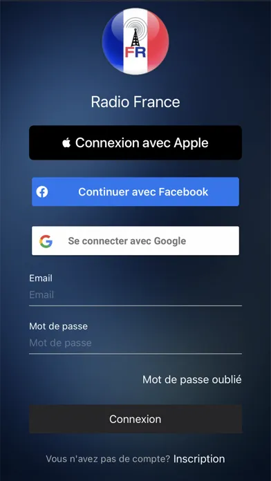 Скриншоты Radios France - Radio FR
