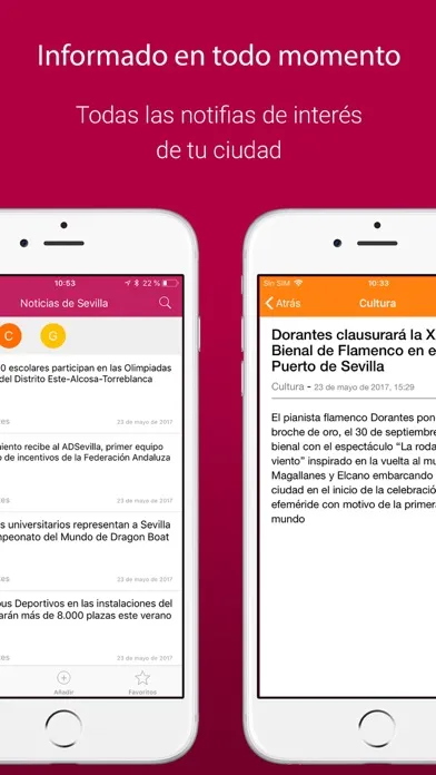 Capturas de pantalla de Sevilla