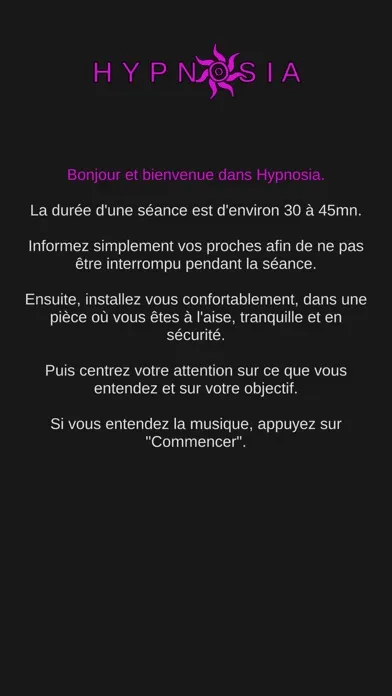 Hypnosia - Application Hypnose应用截图