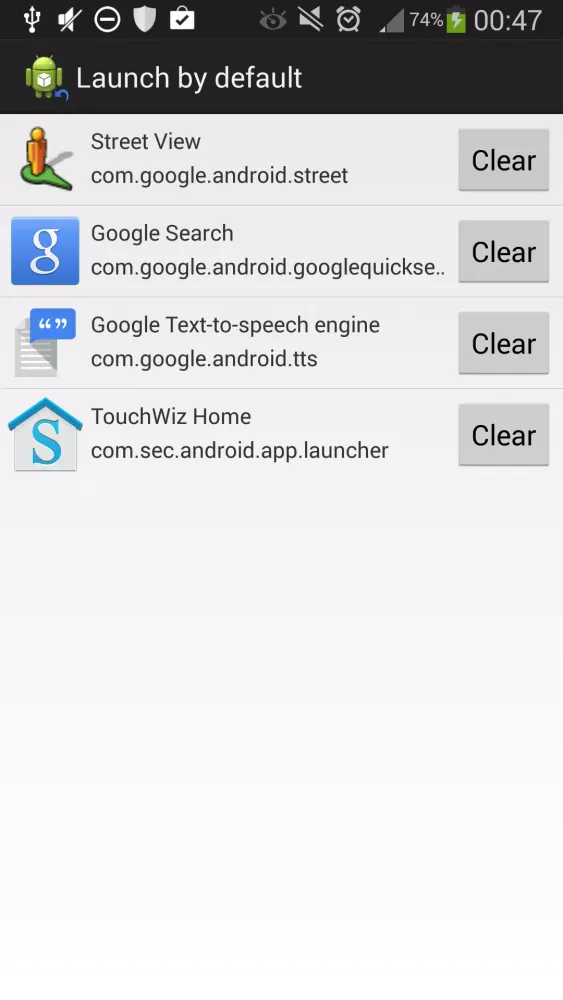 Launch by default Screenshots