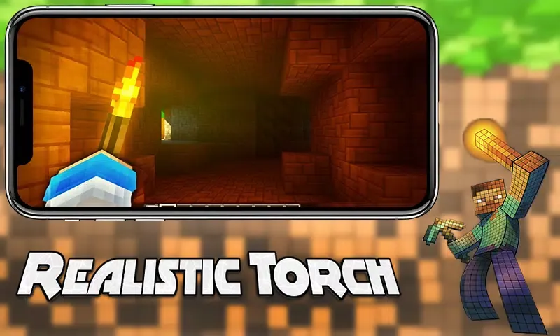 Realistic Torch Mod Minecraft Screenshots