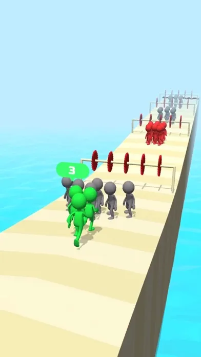 Tangkapan skrin Jumping Stickmen