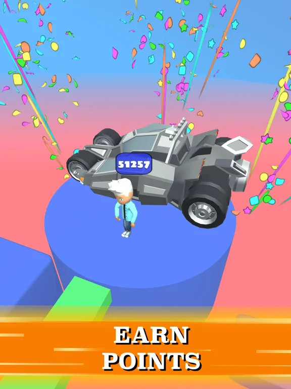 Tangkapan layar Stacky Maze: Puzzle Runner iPad